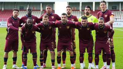 Trendyol 1. Lig’in 28. haftasında Ümraniyespor, konuk ettiği Bandırmaspor’a 2-1