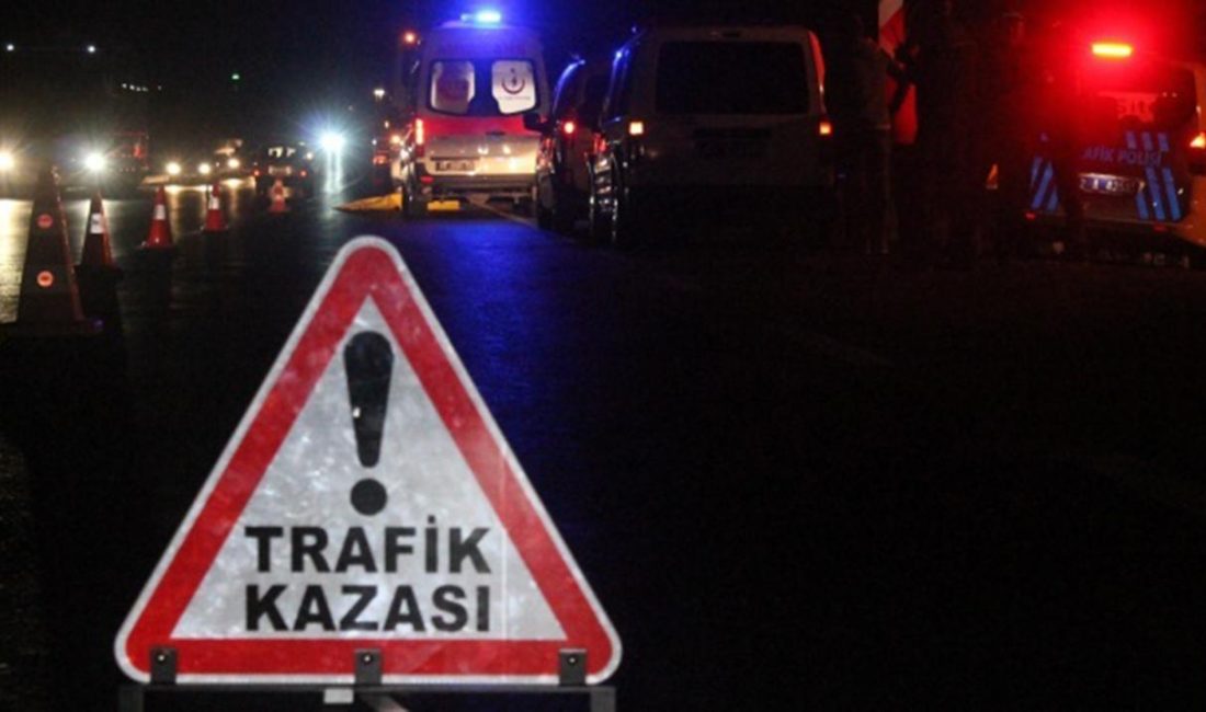 Manyas’ta Trafik Kazası Manyas’a bağlı Salur Mahallesi’nde dün gece saat 22.00 sıralarında meydana