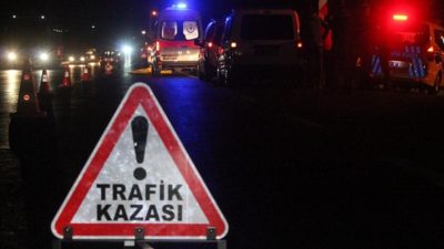 Manyas’a bağlı Salur Mahallesi’nde dün gece saat 22.00 sıralarında meydana