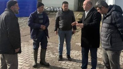 Gönen Belediyesi’nin Kınalar Mahallesi’nde başlatacağı parke taş döşeme ve altyapı