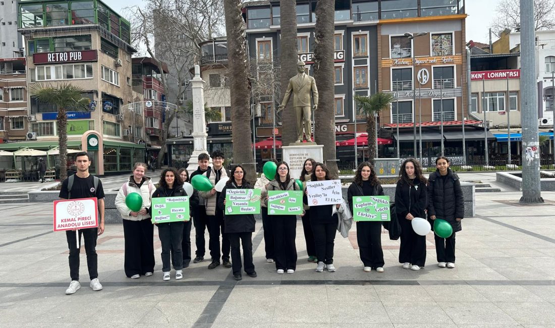 Bandırma Kemal Pireci Anadolu Lisesi Yeşilay Kulübü öğrencileri, 1–7 Mart