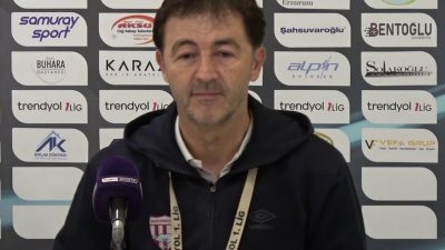 Trendyol 1. Lig’in 37. haftasında oynanan Erzurumspor FK – Bandırmaspor
