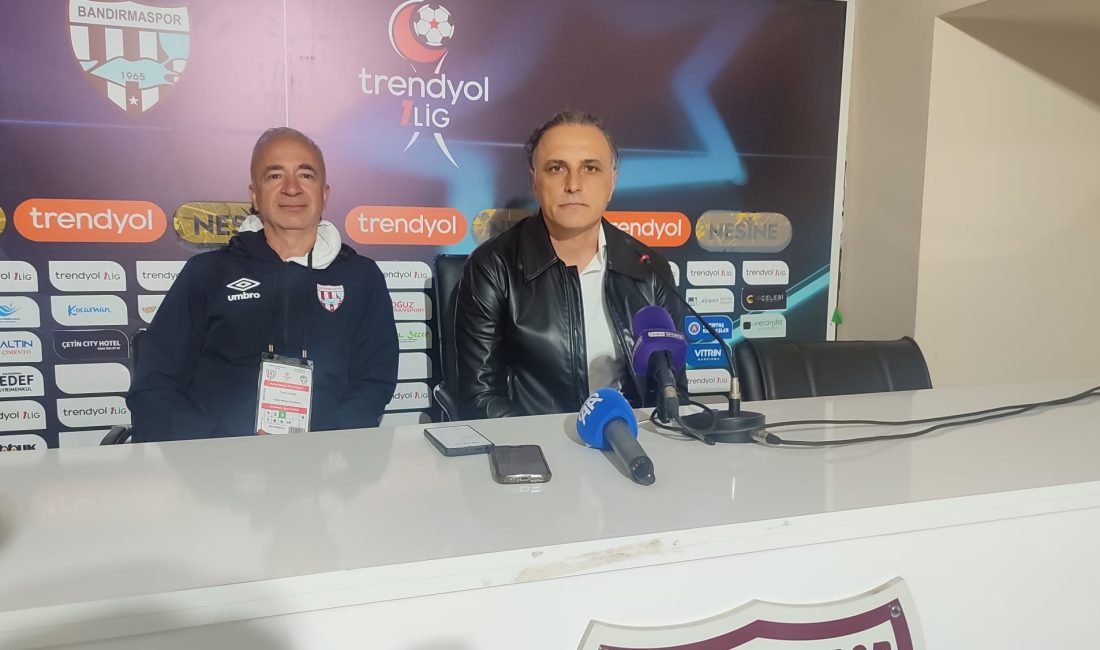 Bandırmaspor Amed engelini geçti Özbeyli Bandırmaspor’un 2-0 kazandığı Amed Sportif Faaliyetler’i maçının ardından teknik