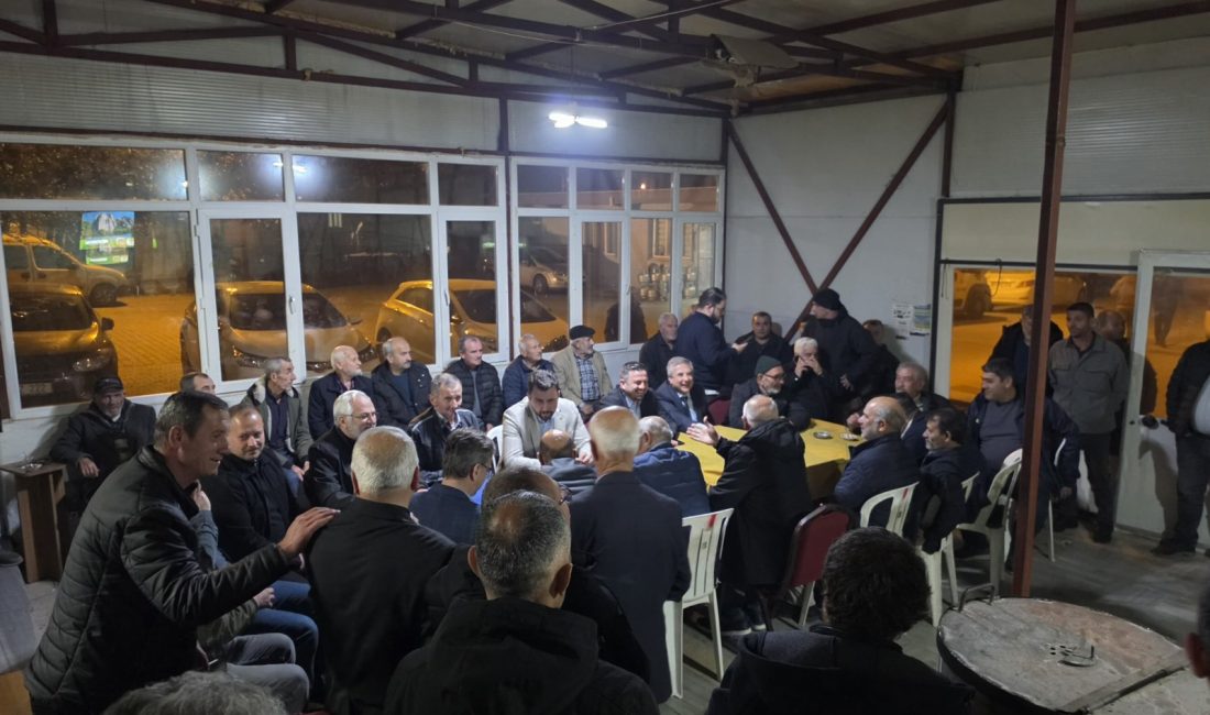 AK Parti heyetinden Bandırma kırsalına ziyaret AK Parti Balıkesir İl Başkanı Mehmet Aydemir ve beraberindeki heyet,