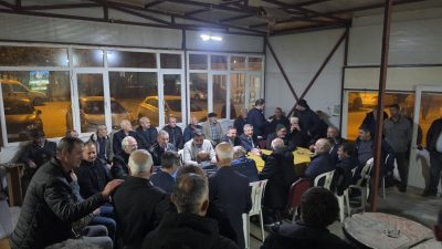 AK Parti Balıkesir İl Başkanı Mehmet Aydemir ve beraberindeki heyet,