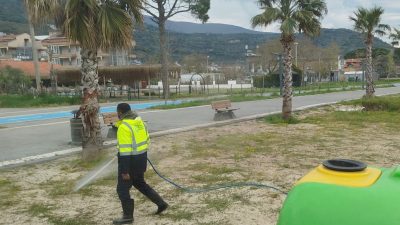 Bandırma girişinden sahillere ve Marmara Adası’na kadar kapsamlı çalışmalar gerçekleştirildi.