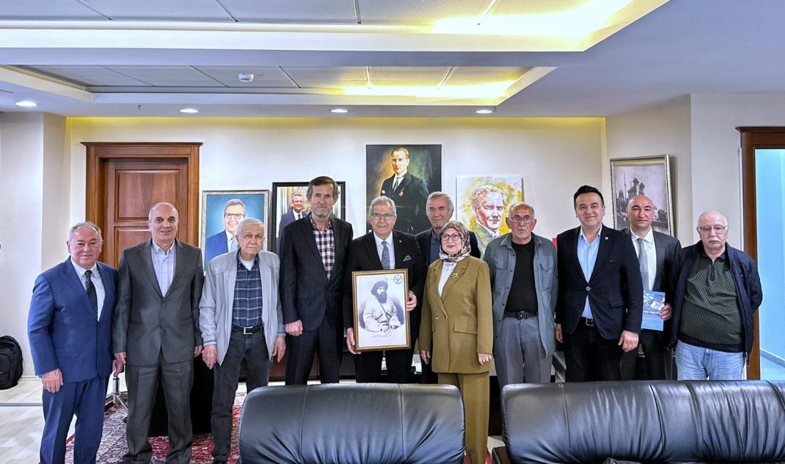 Bandırma Belediye Başkanı Dursun Mirza, Bursa Dağıstan Derneği yöneticileri ile