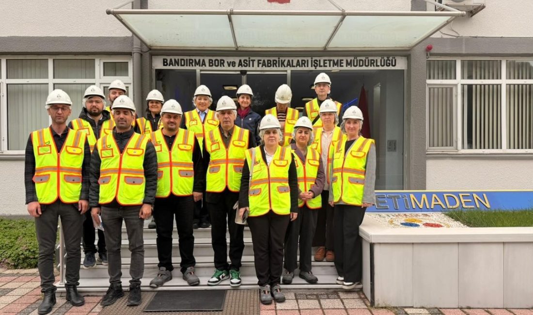 Balıkesir Üniversitesi ile Eti Maden Bandırma Bor İşletmesi, atık yönetimi