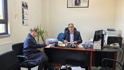 Bandırma Sosyal Hizmet Merkezi Müdürlüğü ekipleri, okul ve sağlık kuruluşlarını