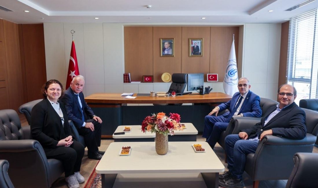 Marmara OSB Yönetim Kurulu Başkanı Menderes Akar, Rektör Prof. Dr.