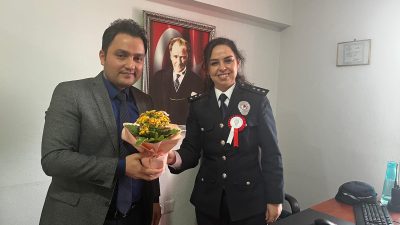 Bandırma Sosyal Hizmet Merkezi ekipleri, Emniyet Teşkilatı’nın yıl dönümünde İlçe