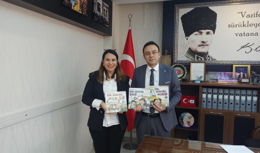Bandırma’da eğitimde üreten Müdürden anlamlı ziyaret T.O.B.B Anaokulu Müdürü Sebile Keçi Saylı, İlçe Milli Eğitim Müdürü