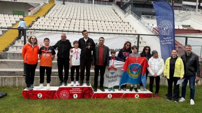 Bandırma’da düzenlenen 2. Küme Atletizm Yarışları, 23 Nisan etkinlikleri kapsamında