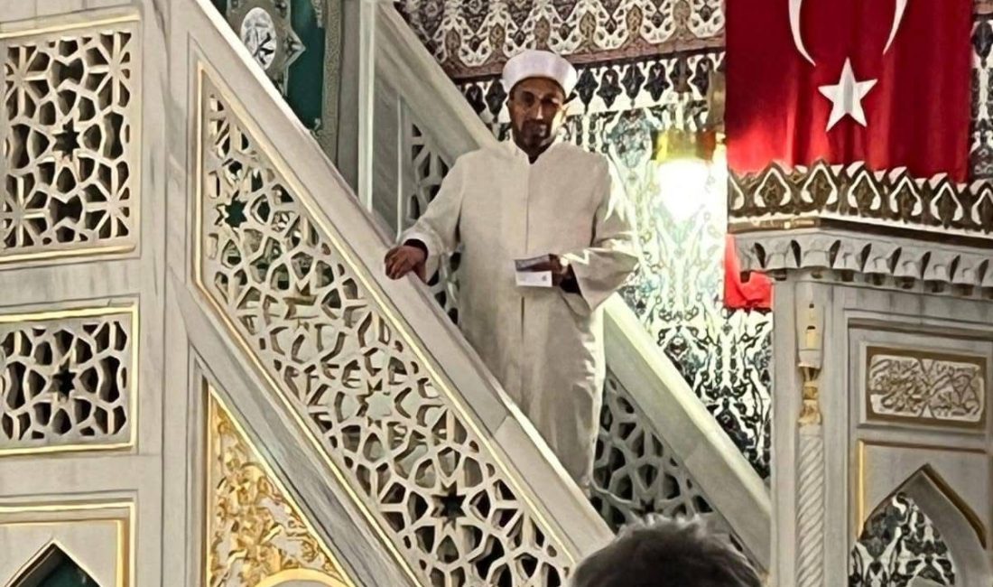 Üniversite camii için Erdek’te destek istendi Bandırma İlçe Müftüsü Dr. Abdulhamid Pehlivan, Erdek’te gerçekleştirdiği programda cuma