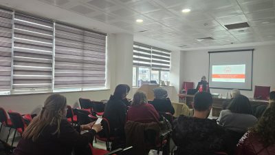 Bandırma Sosyal Hizmet Merkezi tarafından, Ağız ve Diş Hastanesi personeline