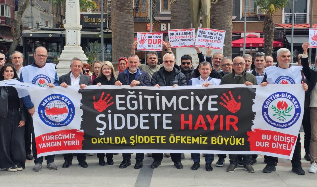 Bandırma’daki eğitimcilerden şiddete “artık yeter” çağrısı Şanlıurfa’nın Siverek ilçesinde yaşanan saldırının ardından eğitimciler ve sivil toplum