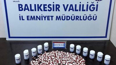Erdek İlçe Emniyet Müdürlüğü ekipleri, uyuşturucu madde satışı ve kullanımına