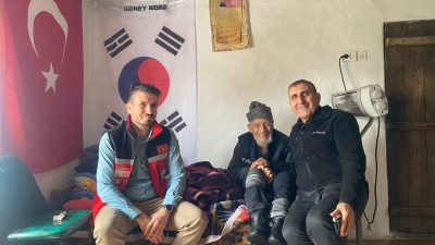Bandırma Sosyal Hizmet Merkezi Müdürlüğü, 94 yaşındaki Kore Gazisi Kamil