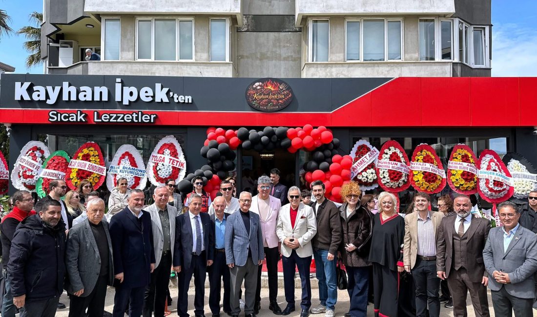 “Kayhan İpek’ten Sıcak Lezzetler” düzenlenen törenle açılarak Bandırma’da faaliyete başladı.