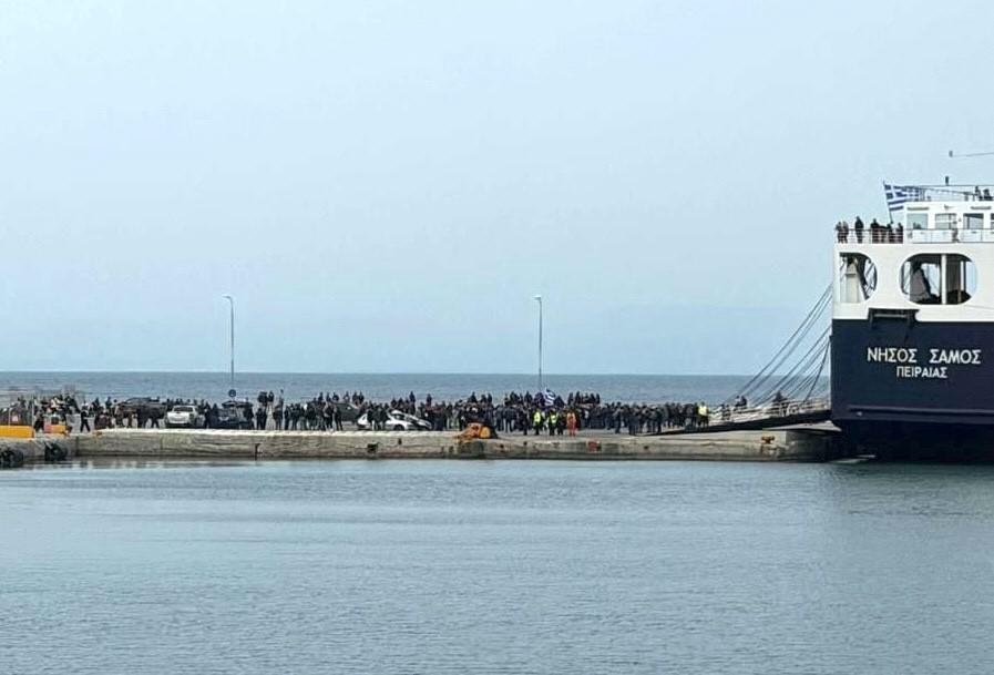 Ege Denizi’nde ulaşımı etkileyen gelişmede; Yunanistan’ın Midilli (Lesvos) Adası’nda görülen