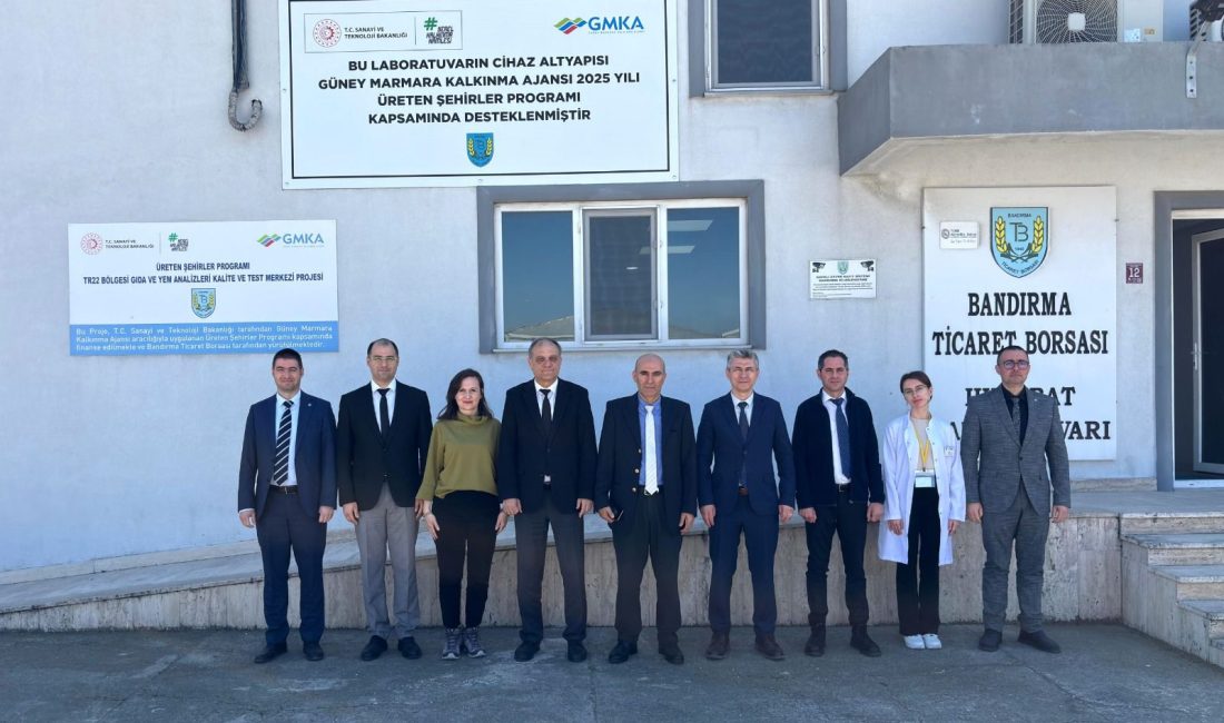 BTB Laboratuvarı GMKA Projesiyle Teknik Kapasitesini Artırdı Güney Marmara Kalkınma Ajansı destekli TR22 Bölgesi Gıda ve Yem