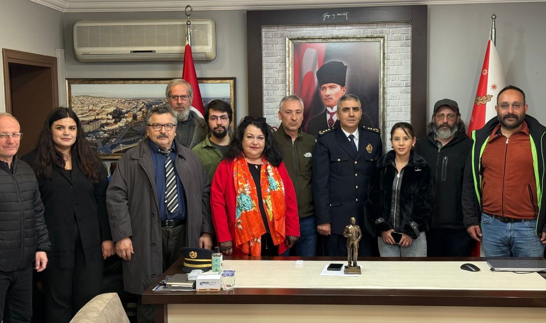 Polis Haftası’nda Bandırma Emniyet Müdürlüğü’ne Ziyaret Güney Marmara Medya Çalışanları Derneği, Bandırma Gazeteciler Cemiyeti ve üyeleri,