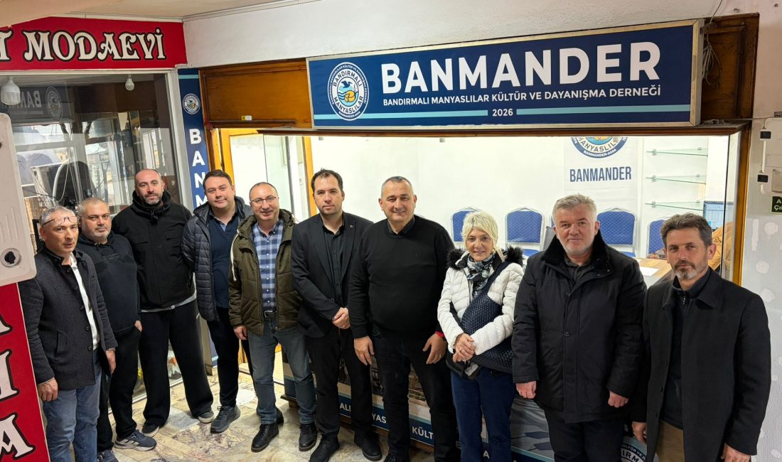 Bandırmalı Manyaslılar Derneği’nden güçlü başlangıç BANMANDER, kuruluş onayını alarak faaliyetlerine başladı. Dernek yönetimi, modern sosyal