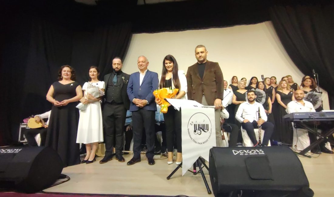 Bandırma’da bahar konseri Bandırma Türk Halk Müziği Topluluğu, pazar akşamıBarış Manço Kültür Merkezi’nde