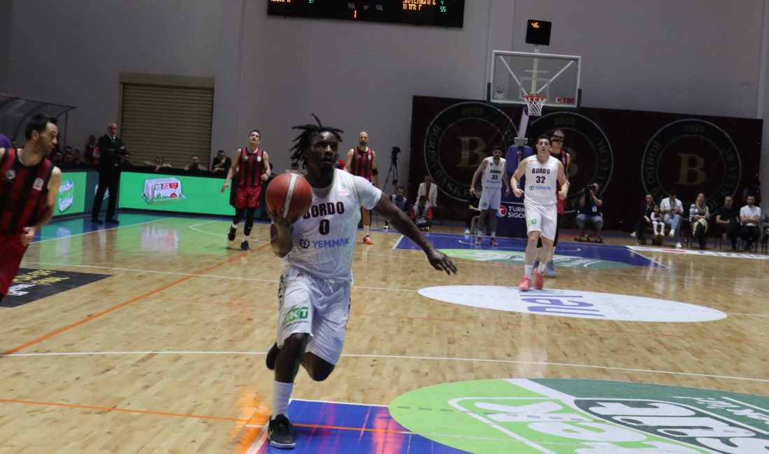 Bordo BK’dan final serisinde güç gösterisi Bandırma Bordo Basketbol, play-off final serisinin ilk maçında Gaziantep Basketbol