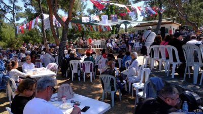 Baharın müjdecisi, bolluk ve bereketin simgesi olan Hıdırellez, Ayvalık’ta bu