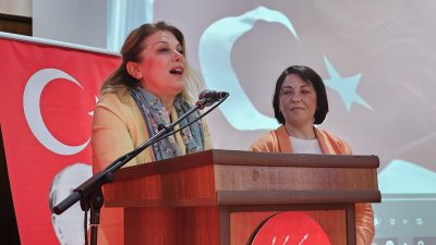 CHP Kadın Kolları Genel Başkanı Asu Kaya’nın katıldığı programda kadınların