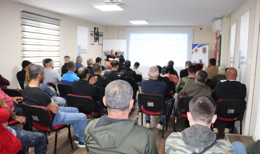 Bandırma Sosyal Hizmet Merkezi Müdürlüğü tarafından hükümlülere yönelik eğitim çalışmaları