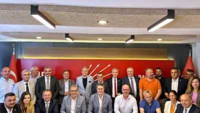 Bandırma Belediye Başkanı Dursun Mirza’nın da yer aldığı CHP Balıkesir