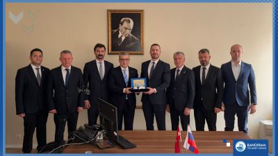 Bandırma Ticaret Odası heyeti, St. Petersburg temasları kapsamında ticaret ataşeliğinde