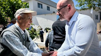 CHP Balıkesir Milletvekili Serkan Sarı, Bandırma’da düzenlenen hayır cemiyetlerinde vatandaşlarla