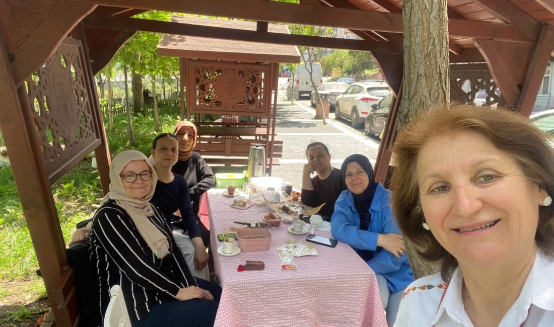 Paşabayır Mahallesi sakinleri, sıcak havaların başlamasıyla birlikte parkta düzenlenen etkinlikte