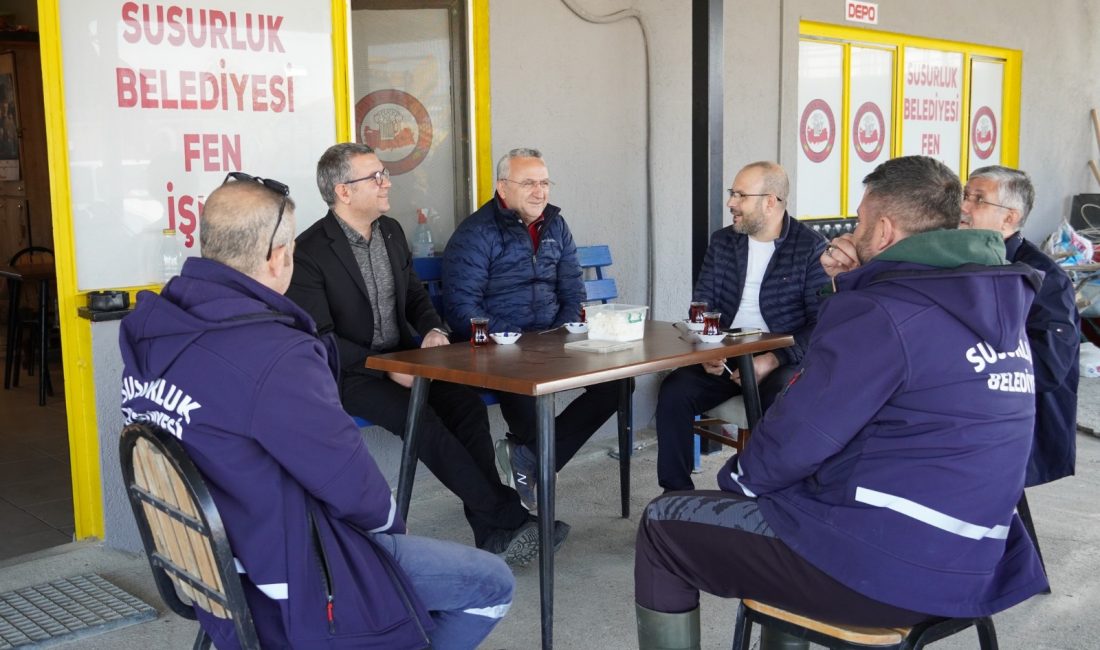 Susurluk Belediyesi ekipleri, ilçenin birçok noktasında yol, bakım, temizlik ve