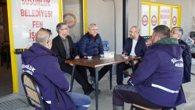 Susurluk Belediyesi ekipleri, ilçenin birçok noktasında yol, bakım, temizlik ve