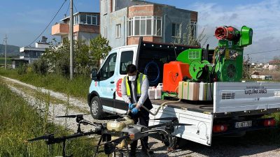 Balıkesir Büyükşehir Belediyesi, Güney Marmara genelinde sivrisinek ve uçkun haşerelere