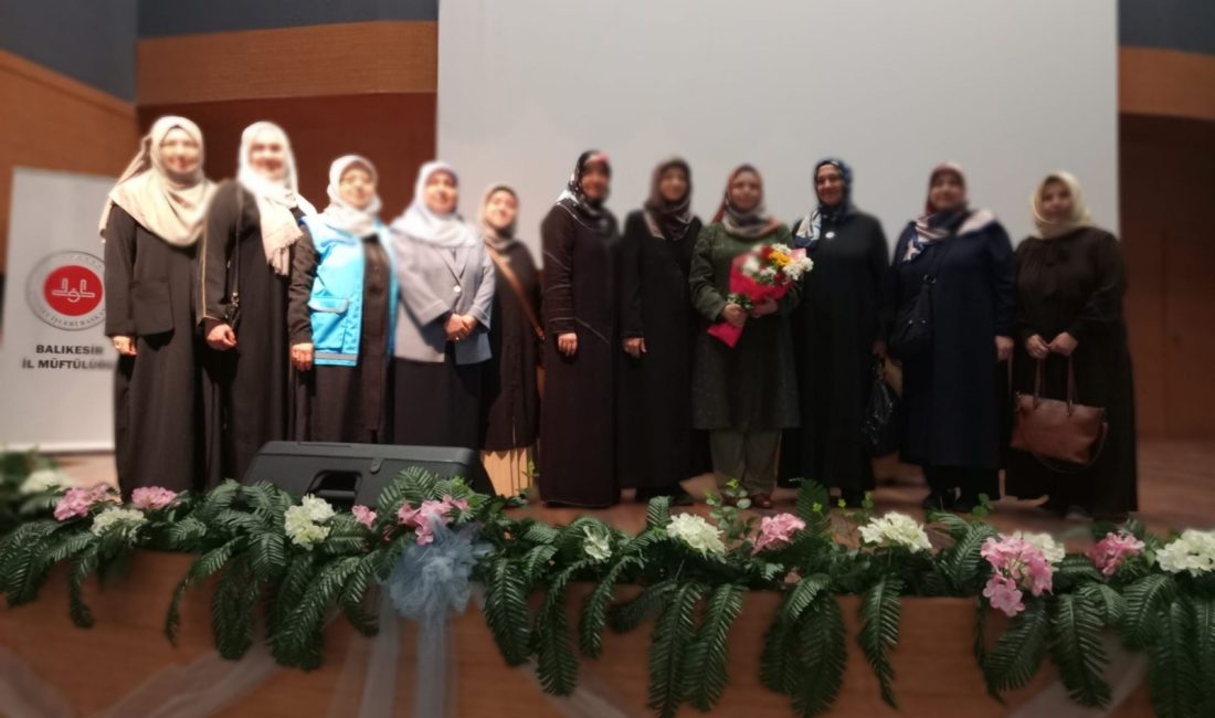 Bandırma İlçe Müftülüğü Aile ve Dini Rehberlik Bürosu üyesi vaiz