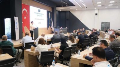 Balıkesir’de düzenlenen bilgilendirme toplantısında, 16 oda ve borsanın ortaklığıyla yürütülen