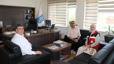 Bandırma Sosyal Hizmet Merkezi Müdürlüğü ekipleri, Denetimli Serbestlik Müdürlüğü’nü ziyaret
