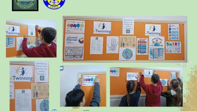 Gönen Mehmet Ahmet Genç Ortaokulu öğrencileri, “Sustainability” adlı eTwinning projesi