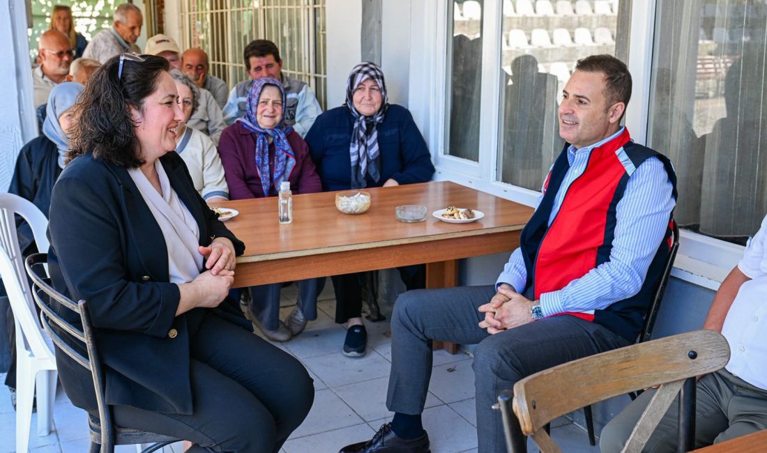 Balıkesir Büyükşehir Belediye Başkanı Ahmet Akın, Susurluk’un Ömerköy Mahallesi’ni ziyaret