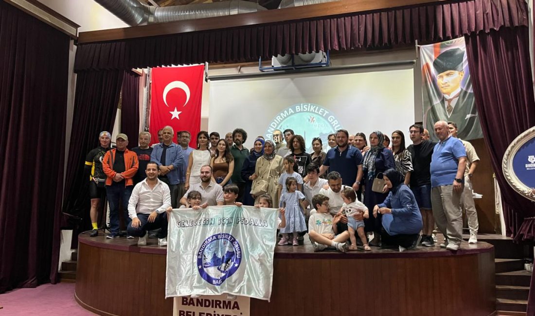 Bandırma Bisiklet Grubu (BANBİS), 10. kuruluş yıl dönümünü özel bir
