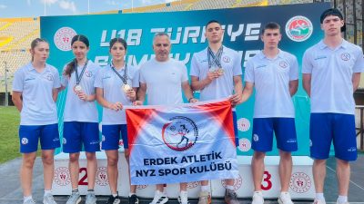 İzmir’de düzenlenen U-18 Türkiye Atletizm Şampiyonası ve milli takım seçmelerinde