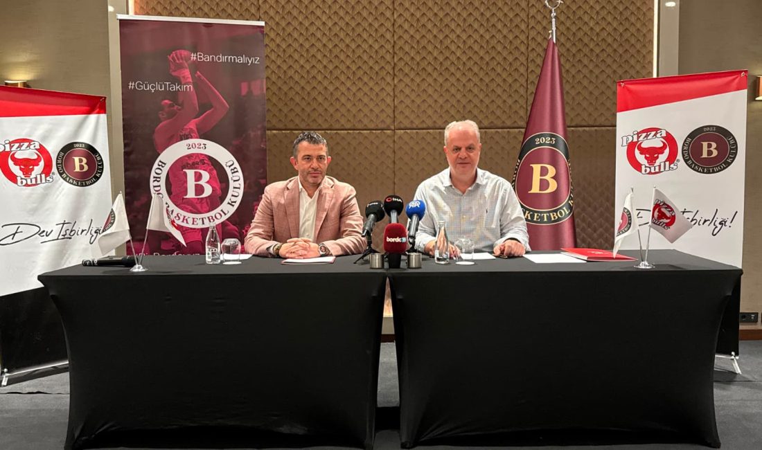 Bordo Basketbol ve Pizzabulls iş birliği resmileşti Türkiye Basketbol Süper Ligi’nde 2026-2027 sezonunda mücadele etmeye hazırlanan Bordo