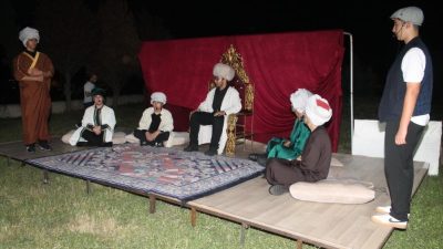 Anadolu Lisesi öğrencileri tarafından bu yıl 3’üncüsü düzenlenen “Osmanlı Şenliği”