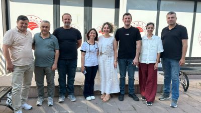 Veteriner Hekim-Sen temsilcileri tarafından gerçekleştirilen Bandırma İlçe Tarım ve Orman