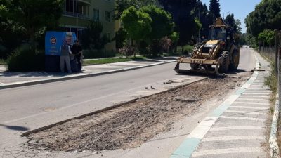 Susurluk Belediyesi Fen İşleri ekipleri, Muradiye, Söve, İstasyon Caddesi, Sanat